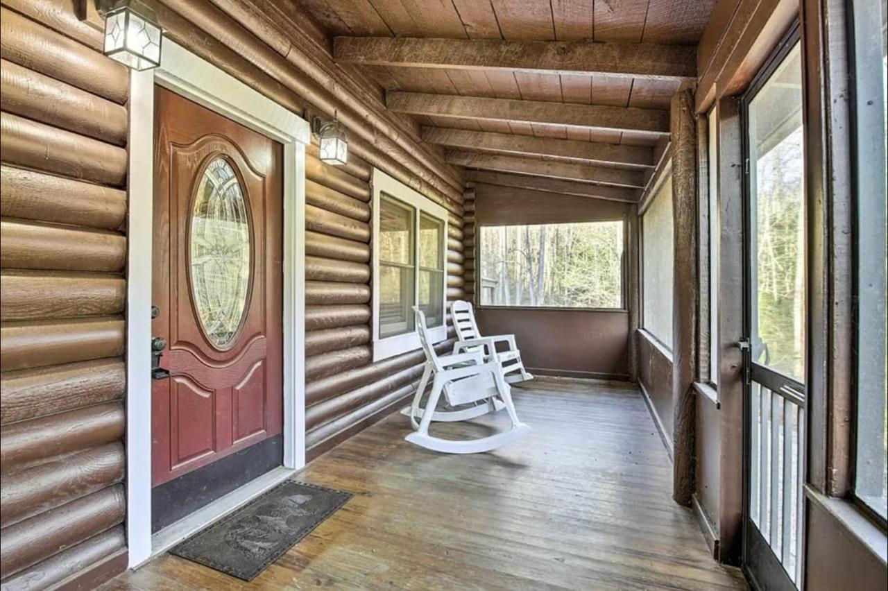 Вилла Smokey Mountain Hideaway Гатлинбург Экстерьер фото