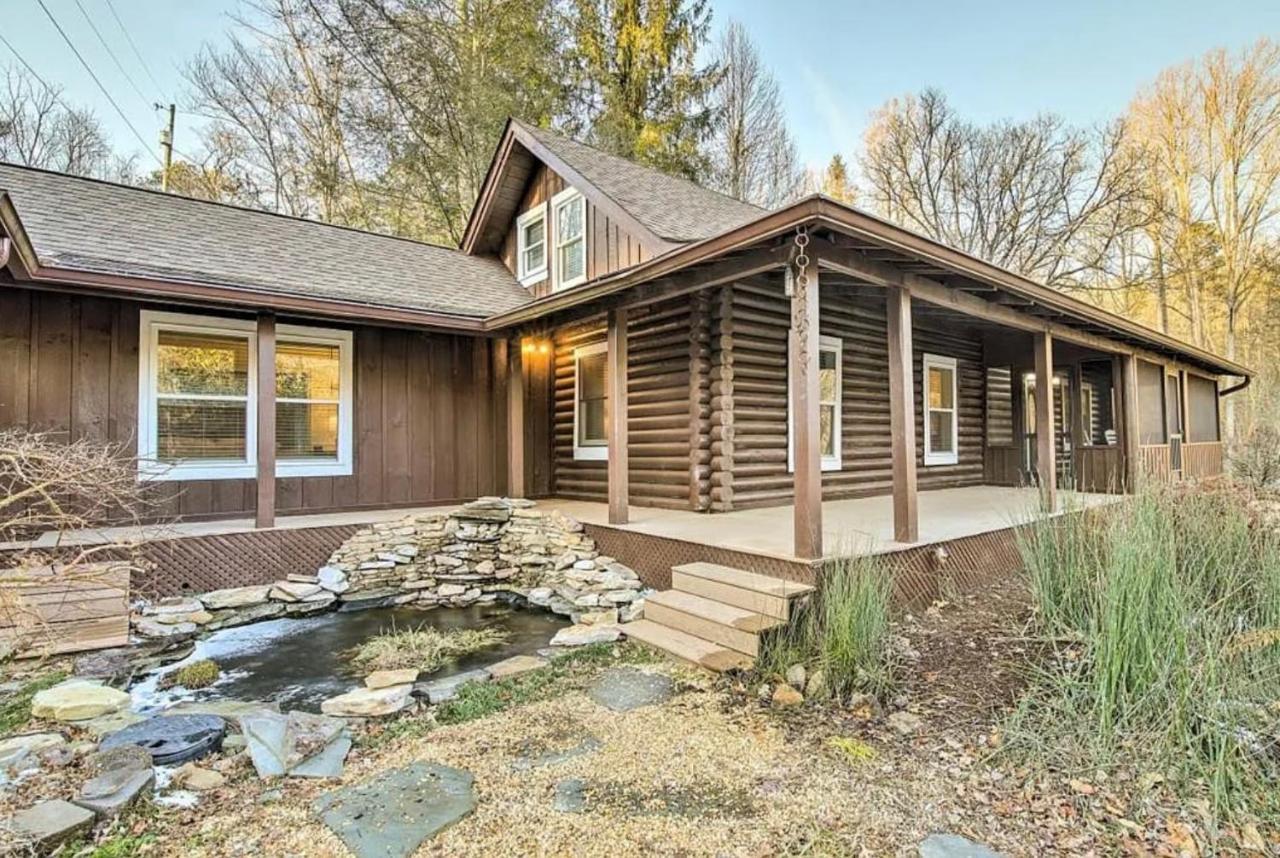 Вилла Smokey Mountain Hideaway Гатлинбург Экстерьер фото